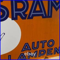 Osram Enamel Sign 60x40cm (23.6x15.7) Big Nice Vintage Car Garage Wall Sign