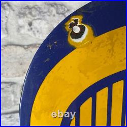 PEUGEOT Enamel Sign 23.6x15 (60x38cm) Big Vintage Collector Garage Service Sign PEUGEOT Enamel Sign 23.6x15 (60x38cm) Big Vintage Collector Garage Service Sign