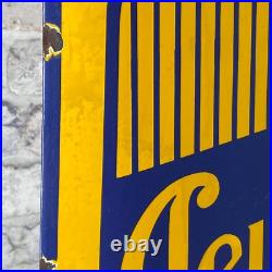 PEUGEOT Enamel Sign 23.6x15 (60x38cm) Big Vintage Collector Garage Service Sign PEUGEOT Enamel Sign 23.6x15 (60x38cm) Big Vintage Collector Garage Service Sign
