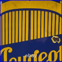 PEUGEOT Enamel Sign 23.6x15 (60x38cm) Big Vintage Collector Garage Service Sign PEUGEOT Enamel Sign 23.6x15 (60x38cm) Big Vintage Collector Garage Service Sign