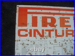 Pirelli sign, not michelin enamel sign, vintage automoblia sign WORLDWIDE SHIPPING Pirelli sign, not michelin enamel sign, vintage automoblia sign WORLDWIDE SHIPPING