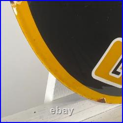 Polly Gas Enamel Sign Ø 50cm (19.7) Rare Vintage Advertising Collector Sign