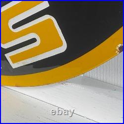 Polly Gas Enamel Sign Ø 50cm (19.7) Rare Vintage Advertising Collector Sign