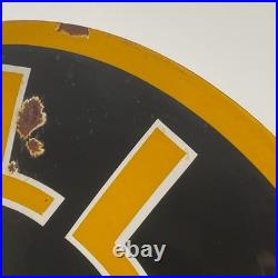 Polly Gas Enamel Sign Ø 50cm (19.7) Rare Vintage Advertising Collector Sign