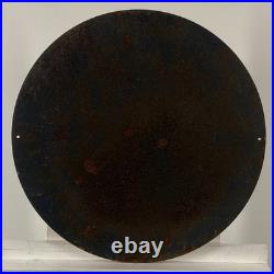 Polly Gas Enamel Sign Ø 50cm (19.7) Rare Vintage Advertising Collector Sign