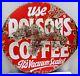 Polson_s_Coffee_Butter_Advertise_Sign_Vintage_Porcelain_Enamel_Double_Sided_Rare_01_hdmz