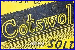 Porcelain Enamel Sign Board Vintage Advertising Binny Cotswol Collectible C-9