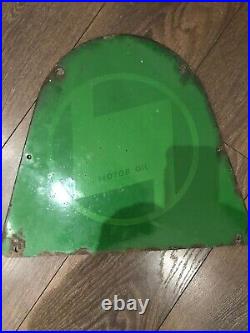 RARE Vintage Porcelain Enamel Sign Of Castrol Motor Oil Rare Collectibles