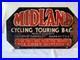 Rare_MIDLAND_CYCLING_TOURING_BAG_Enamel_Sign_Vintage_Bicycle_Advertising_Post_01_cn
