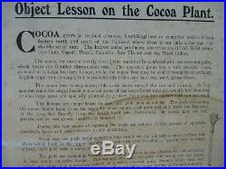 Rare Original Vintage 1920s-30s Cadbury's Chocolates Sign Not Enamel