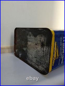 Rare Vintage AUTOBRITE CAR & VEHICLE Polish 1960s Tin Can Not Oil Enamel Sign