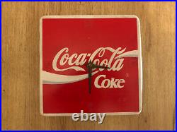 Rare Vintage Old Original Coca Cola Light Sign Not Enamel Large