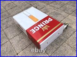 Rare Vintage Old Original Prince Cigarettes Advertising Light Sign Not Enamel