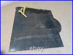 Rolling Rock Beer Advertising Vintage Enamel Sign Heavy Good Condition