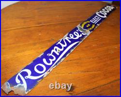 Rowntree's Cocoa advertising enamel sign vintage retro chocolate antique industr