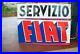 SERVIZIO_FIAT_Insegna_vintage_Targa_smaltata_anni_50_Fiat_Enamel_sign_50s_01_ydo