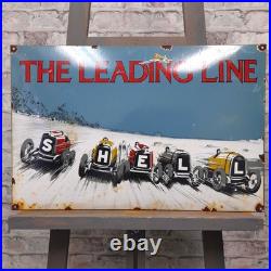 SHELL Enamel Sign 22.8x15 (58x38cm) Nice Showroom Garage Vintage Old Decoration SHELL Enamel Sign 22.8x15 (58x38cm) Nice Showroom Garage Vintage Old Decoration