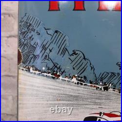 SHELL Enamel Sign 22.8x15 (58x38cm) Nice Showroom Garage Vintage Old Decoration SHELL Enamel Sign 22.8x15 (58x38cm) Nice Showroom Garage Vintage Old Decoration
