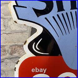 SHELL Enamel Sign 23.6x16.9 (60x43cm) Oil Garage Vintage Unique Wall Decoration