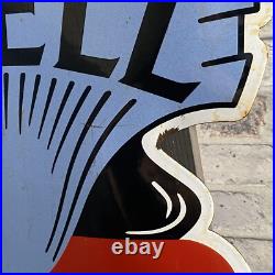 SHELL Enamel Sign 23.6x16.9 (60x43cm) Oil Garage Vintage Unique Wall Decoration