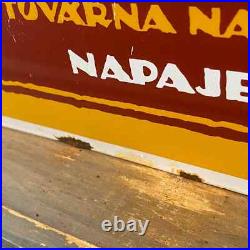 SLAVIA Enamel Sign 23.6x15.7 (60x40cm) Vintage Motor Engine Garage Nice Signage SLAVIA Enamel Sign 23.6x15.7 (60x40cm) Vintage Motor Engine Garage Nice Signage