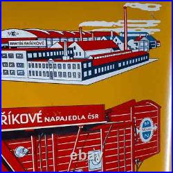SLAVIA Enamel Sign 23.6x15.7 (60x40cm) Vintage Motor Engine Garage Nice Signage SLAVIA Enamel Sign 23.6x15.7 (60x40cm) Vintage Motor Engine Garage Nice Signage