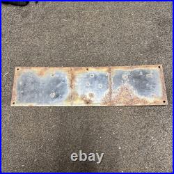 S. P. A SERVICES Enamel Sign VINTAGE RARE