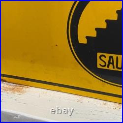 Saurer Enamel Sign 60x40cm (23.6x15.7) Nice Vintage Garage Advertising Sign