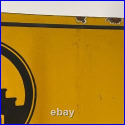 Saurer Enamel Sign 60x40cm (23.6x15.7) Nice Vintage Garage Advertising Sign