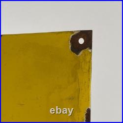 Shell Enamel Sign 60x40cm (23.6x15.7) Big Vintage Service Motor Oil Signage