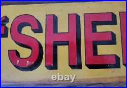 Shell Vintage Enamel Advertising Shell Motor Oil