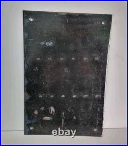 Singer Sewing Machines Vintage Enamel Metal Advertising Sign Steel Magnetic