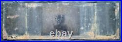 Stocal Enamels Ltd of Burton Vintage Enamel Sign'Castle of Comfort'- 28 x 9
