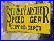 Sturmer_Archer_Speed_Gear_Service_Dept_D_Sided_Vintage_Original_Enamel_Sign_01_izs