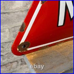 TEXACO Enamel Sign 22.4x19.7 (57x50cm) Nice Motor Oil Garage Vintage Decoration