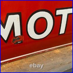 TEXACO Enamel Sign 22.4x19.7 (57x50cm) Nice Motor Oil Garage Vintage Decoration