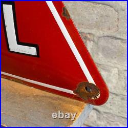 TEXACO Enamel Sign 22.4x19.7 (57x50cm) Nice Motor Oil Garage Vintage Decoration TEXACO Enamel Sign 22.4x19.7 (57x50cm) Nice Motor Oil Garage Vintage Decoration
