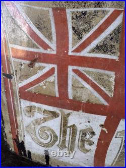 THE PEOPLE Vintage Enamel Sign For Sale Original