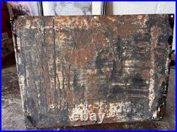 THE PEOPLE Vintage Enamel Sign For Sale Original