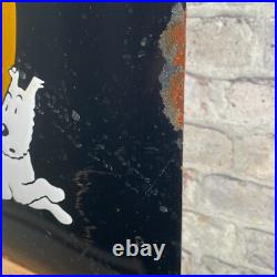 TINTIN Enamel Sign 23.6x15.7 (60x40cm) Nice Retro Vintage Cartoon Handmade Sign TINTIN Enamel Sign 23.6x15.7 (60x40cm) Nice Retro Vintage Cartoon Handmade Sign