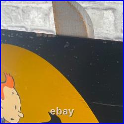 TINTIN Enamel Sign 23.6x15.7 (60x40cm) Nice Retro Vintage Cartoon Handmade Sign TINTIN Enamel Sign 23.6x15.7 (60x40cm) Nice Retro Vintage Cartoon Handmade Sign