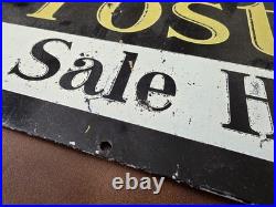 The Birmingham Post On Sale Here Vintage Sign