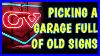 Treasure_Trove_Of_Vintage_Signs_U0026_Advertising_Picking_A_Packed_Garage_01_nk