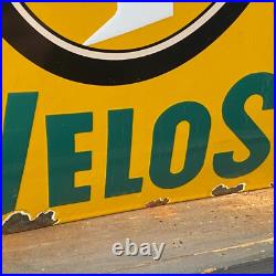 VELOSOLEX Enamel Sign 23.6x15.7 (60x40cm) Rare Vintage Handmade Big Garage Sign VELOSOLEX Enamel Sign 23.6x15.7 (60x40cm) Rare Vintage Handmade Big Garage Sign