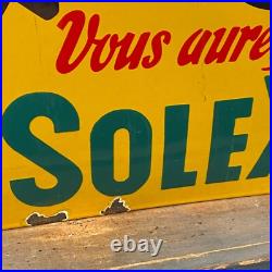 VELOSOLEX Enamel Sign 23.6x15.7 (60x40cm) Rare Vintage Handmade Big Garage Sign VELOSOLEX Enamel Sign 23.6x15.7 (60x40cm) Rare Vintage Handmade Big Garage Sign