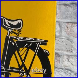 VELOSOLEX Enamel Sign 23.6x15.7 (60x40cm) Rare Vintage Handmade Big Garage Sign VELOSOLEX Enamel Sign 23.6x15.7 (60x40cm) Rare Vintage Handmade Big Garage Sign