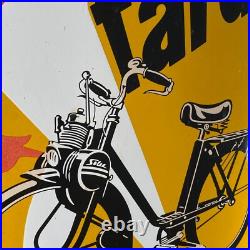VELOSOLEX Enamel Sign 23.6x15.7 (60x40cm) Rare Vintage Handmade Big Garage Sign VELOSOLEX Enamel Sign 23.6x15.7 (60x40cm) Rare Vintage Handmade Big Garage Sign