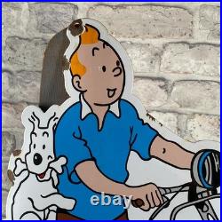VESPA Enamel Sign 17.7x17.3 (45x44cm) Nice Vintage Motorcycle Collector Signage VESPA Enamel Sign 17.7x17.3 (45x44cm) Nice Vintage Motorcycle Collector Signage