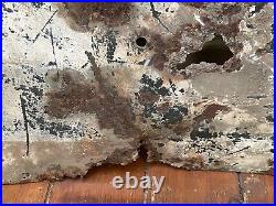 VINTAGE AA CROSS ROADS ENAMEL SIGN 1930's POOR CONDITION RARE