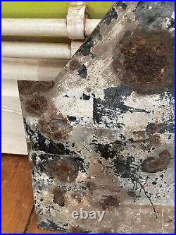 VINTAGE AA CROSS ROADS ENAMEL SIGN 1930's POOR CONDITION RARE